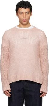 Jil Sander | Pink Linen Sweater