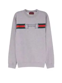 Gucci | Gucci Logo Printed Jersey Sweatshirt