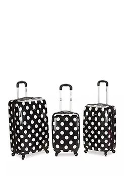 Rockland 3 Piece Laguna Beach Spinner Luggage Set