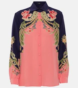 ETRO | Printed silk shirt