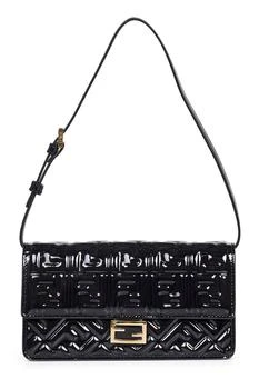 Fendi | Fendi Baguette FF Embossed Chained Wallet