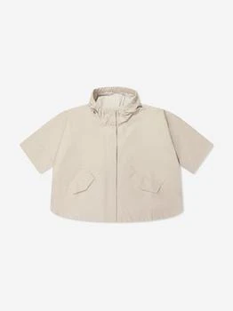 Moncler | Moncler Enfant Girls Cape with Hood in Beige