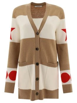 Max Mara | Max Mara Valido V-Neck Long-Sleeved Cardigan