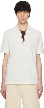 Moncler | White Archivio SS Polo