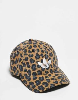 adidas Originals baseball cap in leopard print