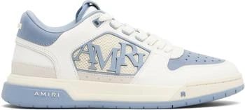 AMIRI | White 
Blue Classic Low Sneakers