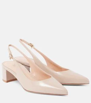 Gianvito Rossi | 45 leather slingback pumps