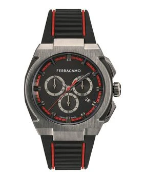 Salvatore Ferragamo | Ferragamo Supreme Chrono Silicone Watch