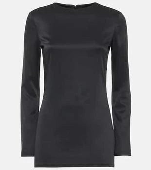 Khaite | Vlad satin cady top