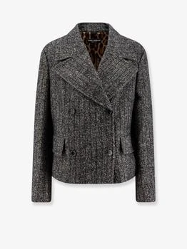 Dolce
Gabbana | Wool blend striped double-breasted blazer