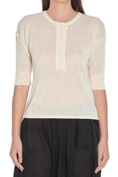 Chloé | Chloé Short-Sleeved Henley Shirt