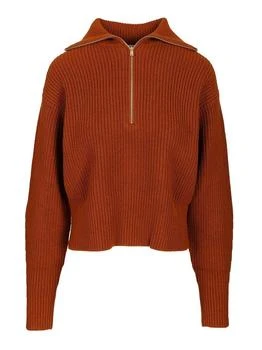 Max Mara | Max Mara Nadar Quarter-Zip Knitted Jumper