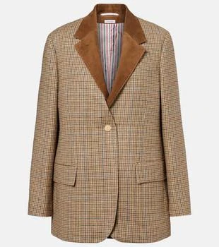 Thom Browne | Gunclub houndstooth wool blazer