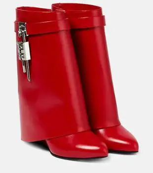 Givenchy | Shark Lock leather ankle boots