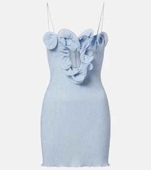 Magda Butrym | Ruffled crêpe minidress