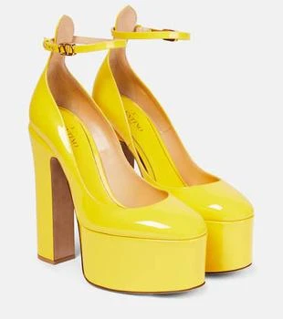 Valentino | Tan-Go 155 patent leather platform pumps