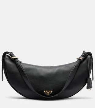 Prada | Prada Demi-Lune Large leather shoulder bag