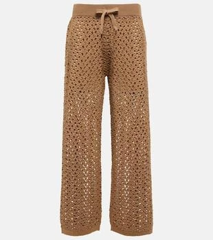 Brunello Cucinelli | Cotton, linen and silk sweatpants