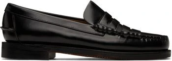 Black Sebago Edition Double Penny Dan Loafers