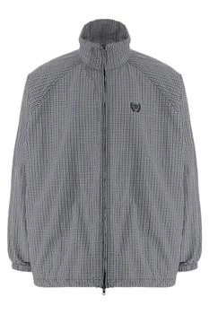 Balenciaga | Balenciaga Checked Zip-Up Jacket
