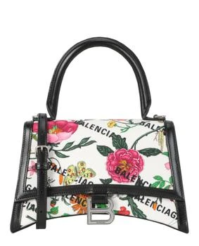 Gucci | X Balenciaga Small Flora Hourglass Shoulder Bag