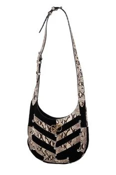 Valentino | Valentino Chevron Patterned VLogo Signature Shoulder Bag