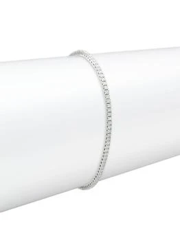 Saks Fifth Avenue | 14K White Gold & 1 TCW Diamond Tennis Bracelet