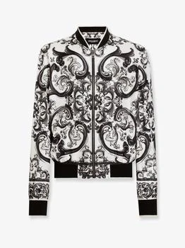 Dolce & Gabbana | Silk jacket with Maiolica print