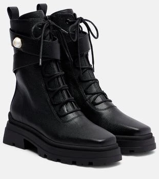 Jimmy Choo | Noemi 45 leather combat boots