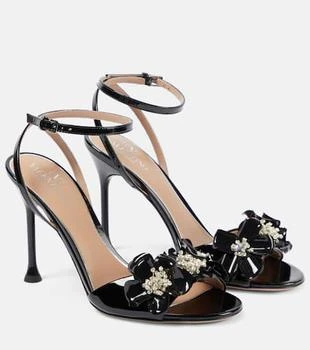 Valentino | Archive Wild Flower patent leather sandals
