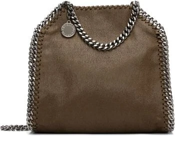 Stella McCartney | Khaki Falabella Tiny Tote Bag