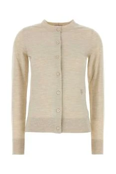 Burberry | Burberry Logo Embroidered Buttoned Cardigan