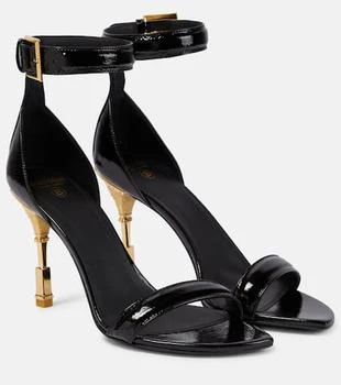 Balmain | Moneta patent leather sandals
