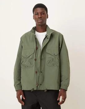 Barbour Barbour jJg showerproof jacket in thyme - MGREEN