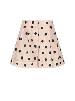 Fendi | Fendi Falena Dots Printed Turn-Up Hem Shorts