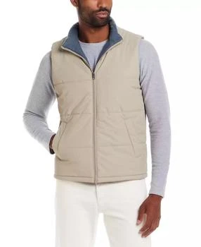 Men's Matte Zip Front Puffer Vest