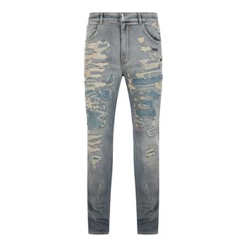 Givenchy | Givenchy Ripped Straight-Fit Jeans