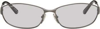 Balenciaga | Gunmetal Everyday Mercury Sunglasses