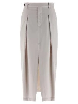 Brunello Cucinelli | Brunello Cucinelli Curved Sartorial Skirt