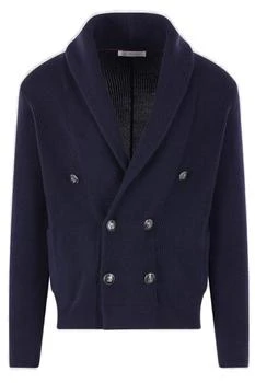 Brunello Cucinelli | Brunello Cucinelli Double-Breasted Knitted Cardigan