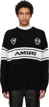 AMIRI | Black 'AMIRI' Sport Sweater