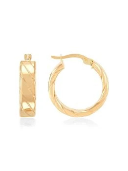 Saks Fifth Avenue | 14K Yellow Gold Huggie Earrings