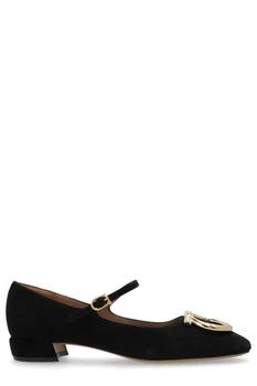 Salvatore Ferragamo | Ferragamo Gancini Plaque Heeled Pumps