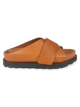 Jil Sander | Leather Flat Sandals