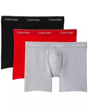 Calvin Klein Men
s Icon Stretch Boxer Briefs, Pack of 3