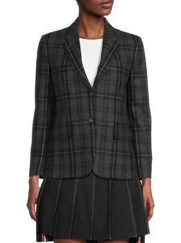 Thom Browne | ​Classic Tartan Wool-Cashmere Sport Coat