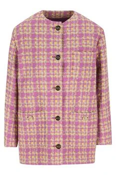 Gucci | Gucci Tweed Button-Up Jacket