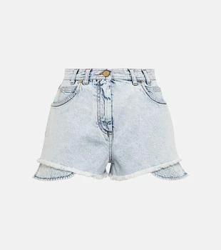 Balmain | High-rise denim shorts