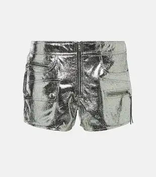 Isabel Marant | Coria low-rise leather shorts