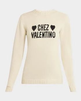 Valentino | Chez Valentino Beaded Wool Sweater